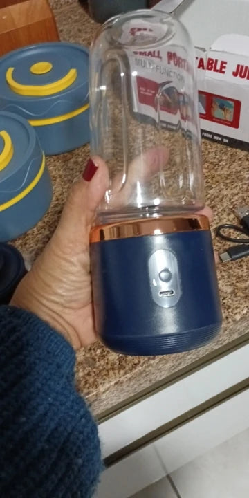 Blueberry Protein Smoothie Recipe made with the LOUVT Fresh Juice Blender