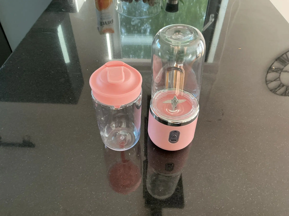 Raspberry Smoothie Recipe With Fresh Raspberries made with the LOUVT Fresh Juice Blender