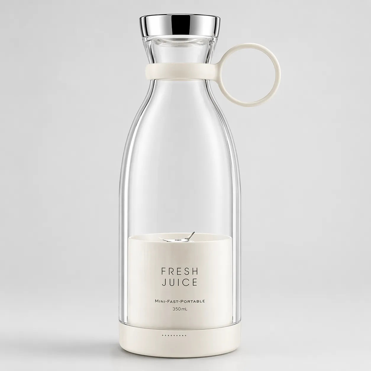 Fresh Juice Blender in White — the neutral ritual engine, clean-lined and calm for any morning